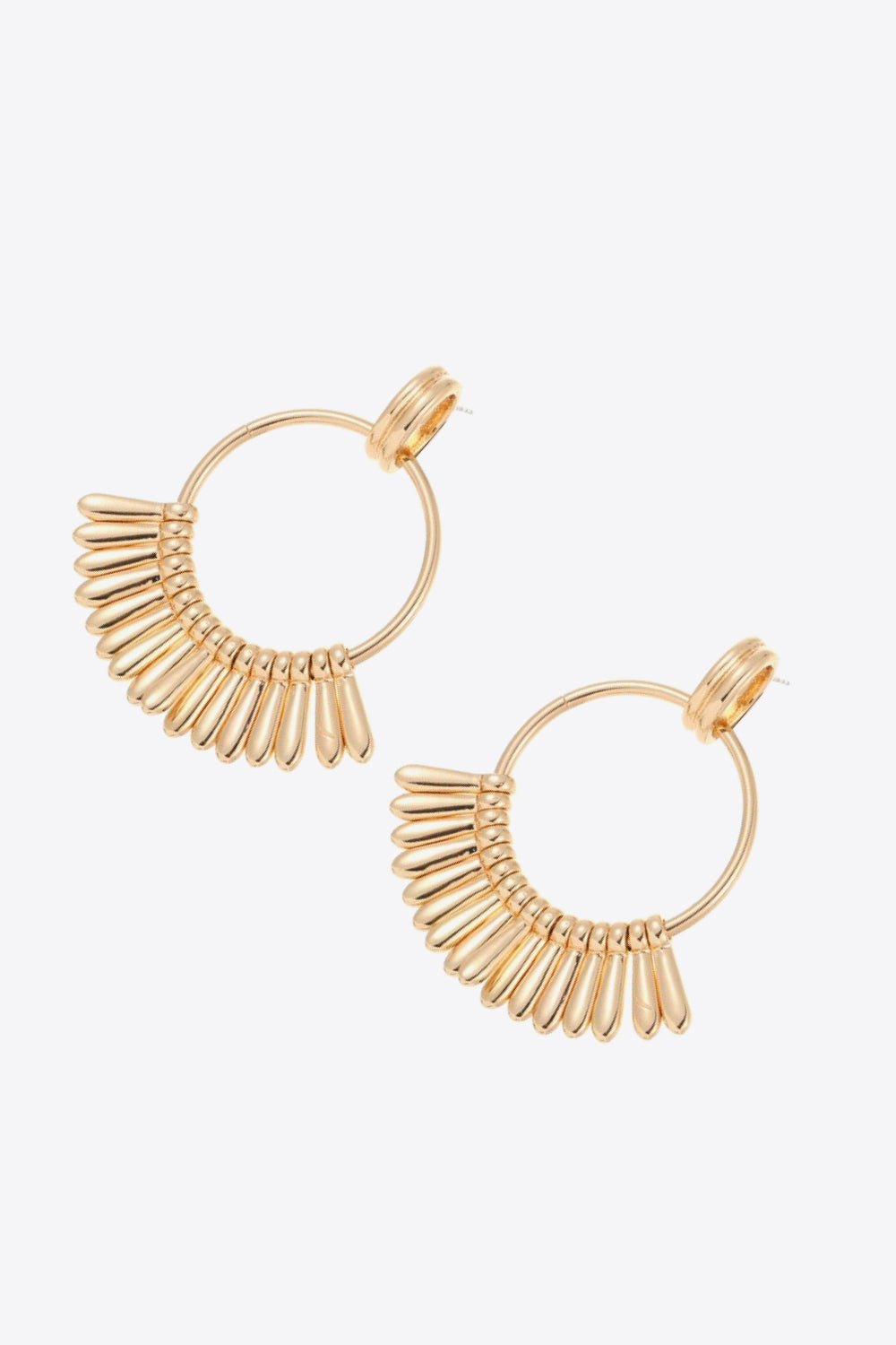 18K Gold-Plated Zinc alloy Drop Earrings - EMMY