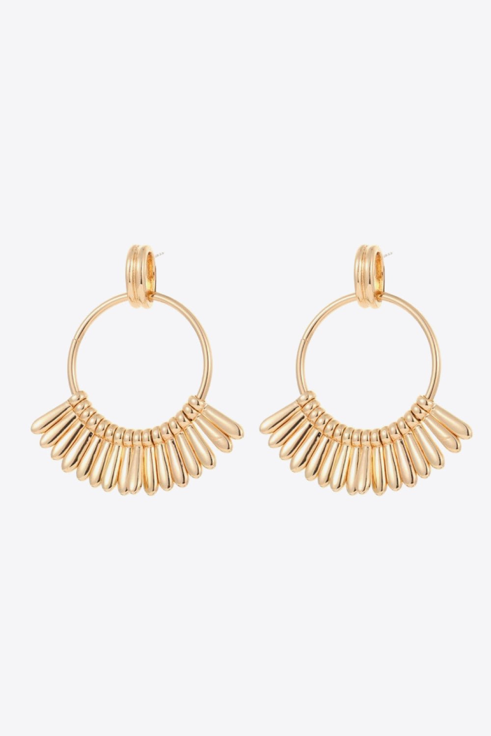 18K Gold-Plated Zinc alloy Drop Earrings - EMMY