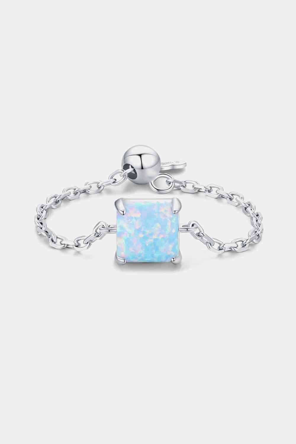 925 Sterling Silver Opal Ring - EMMY