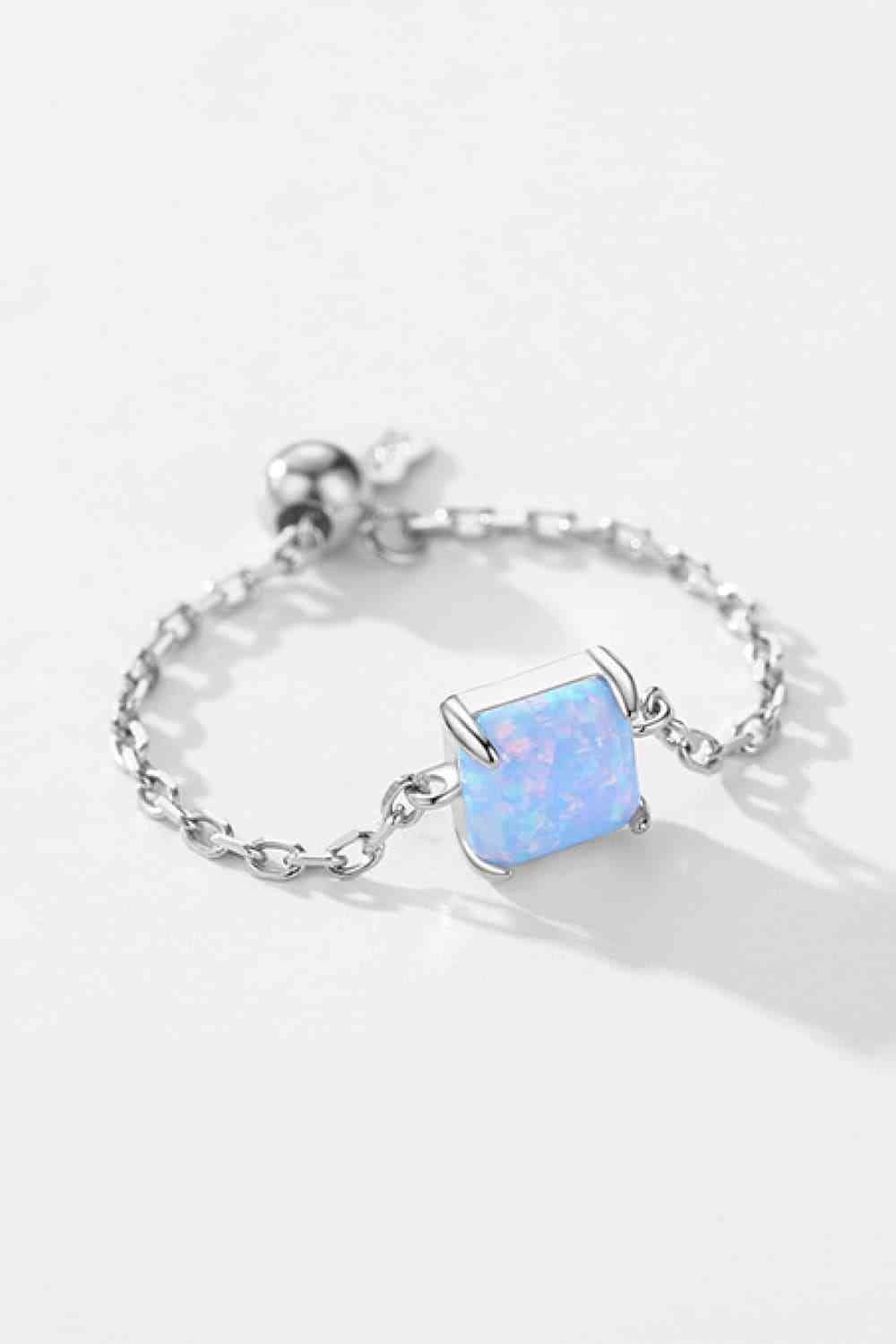 925 Sterling Silver Opal Ring - EMMY