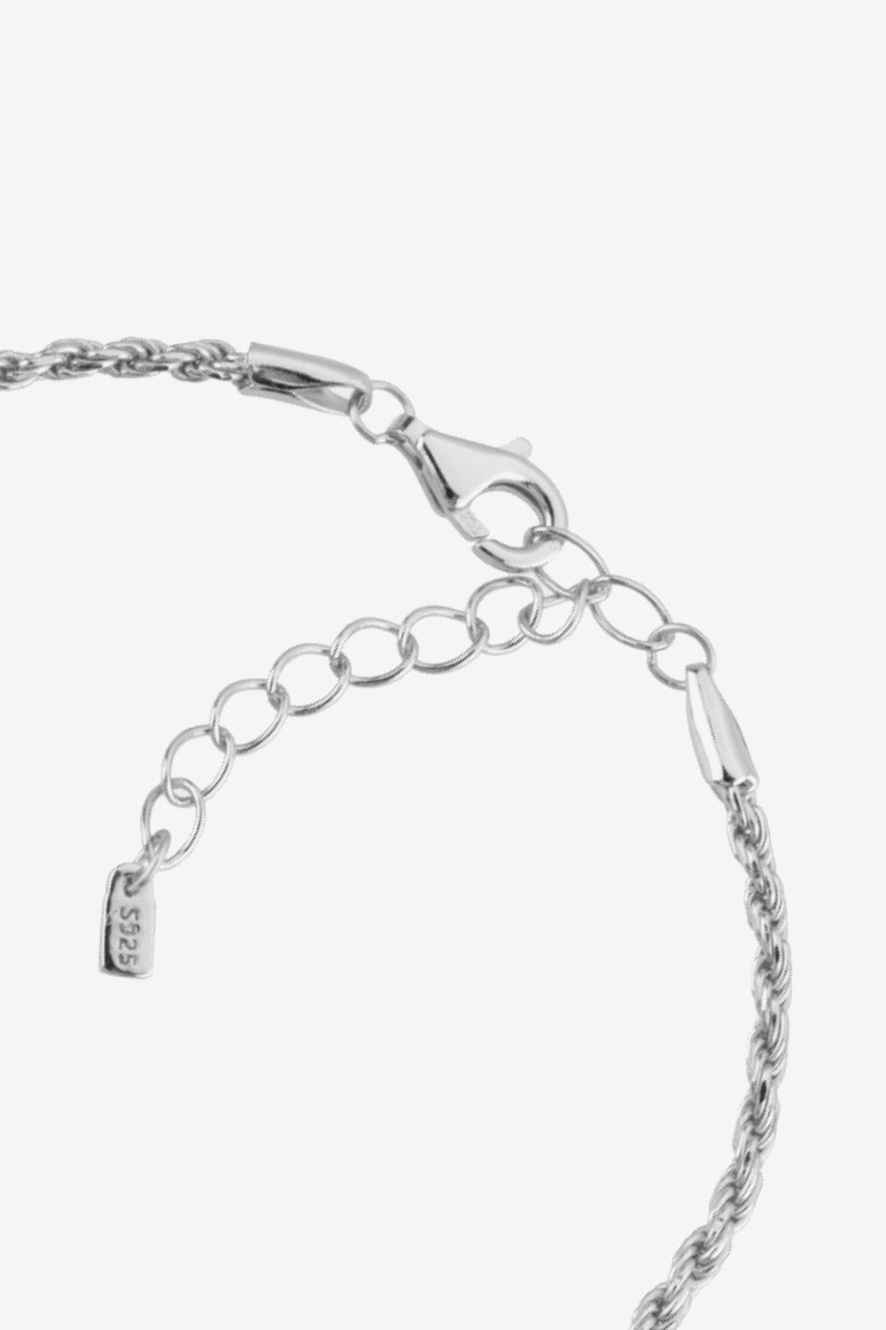 925 Sterling Silver Twisted Bracelet - EMMY