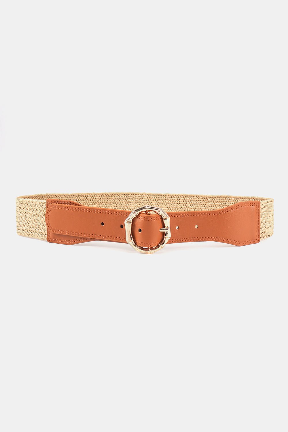 Alloy Buckle Braided Belt - EMMY