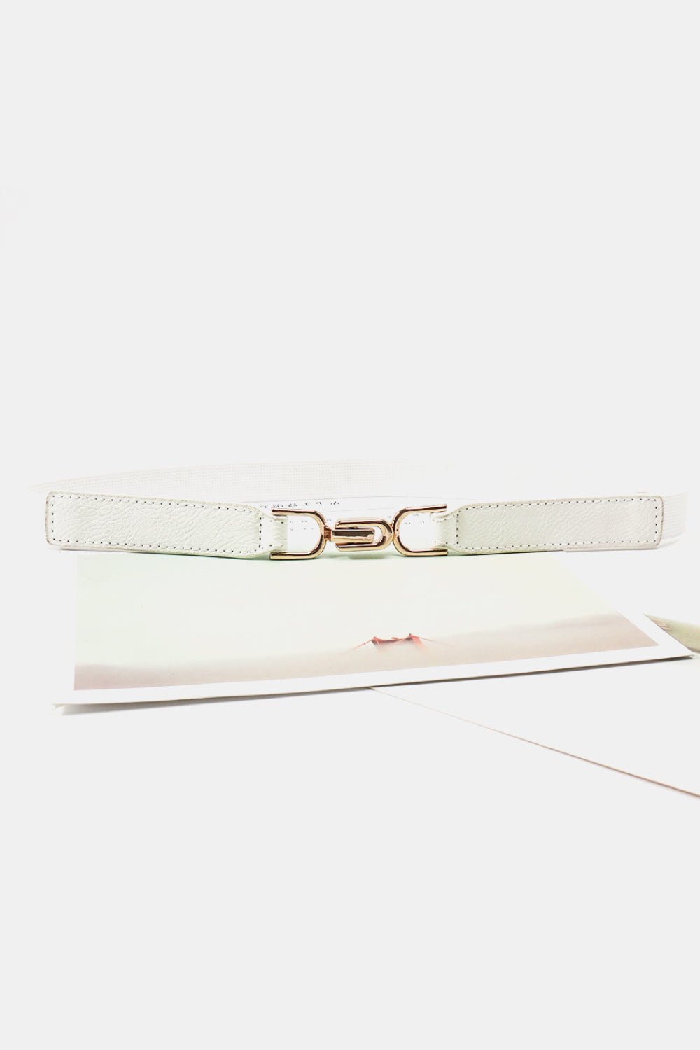 Alloy Buckle Elastic Belt - EMMY