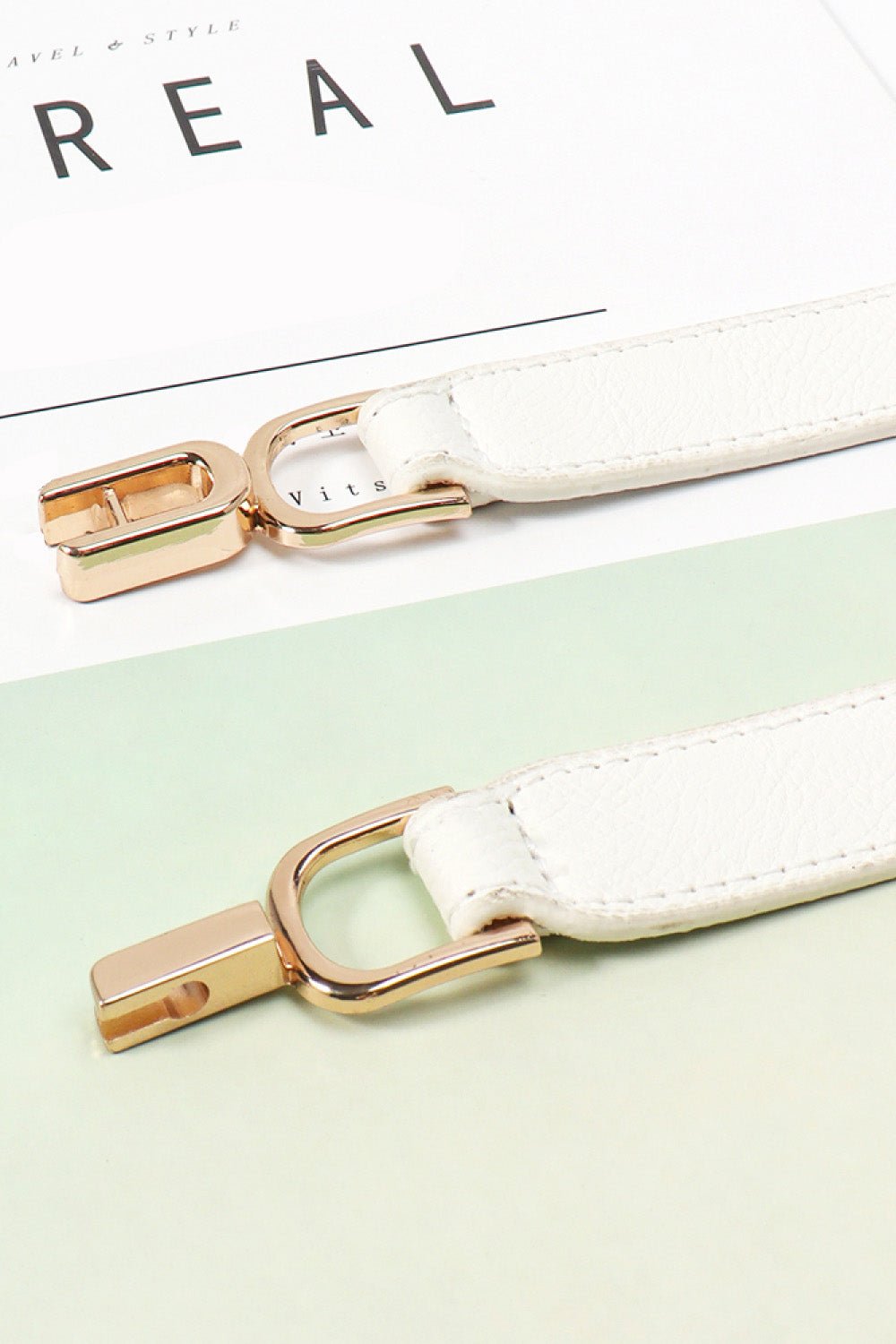 Alloy Buckle Elastic Belt - EMMY