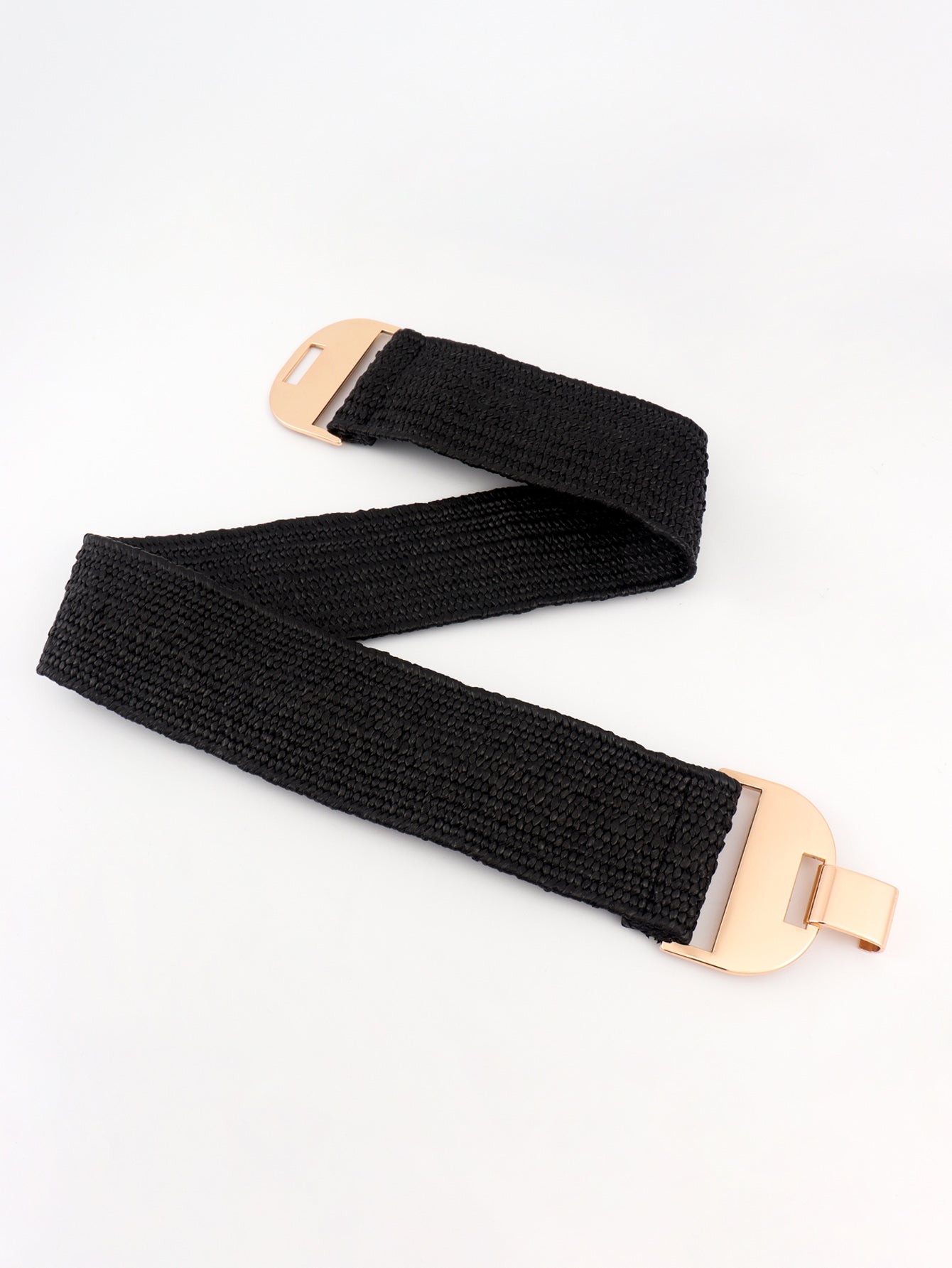 Alloy Buckle Elastic Belt - EMMY