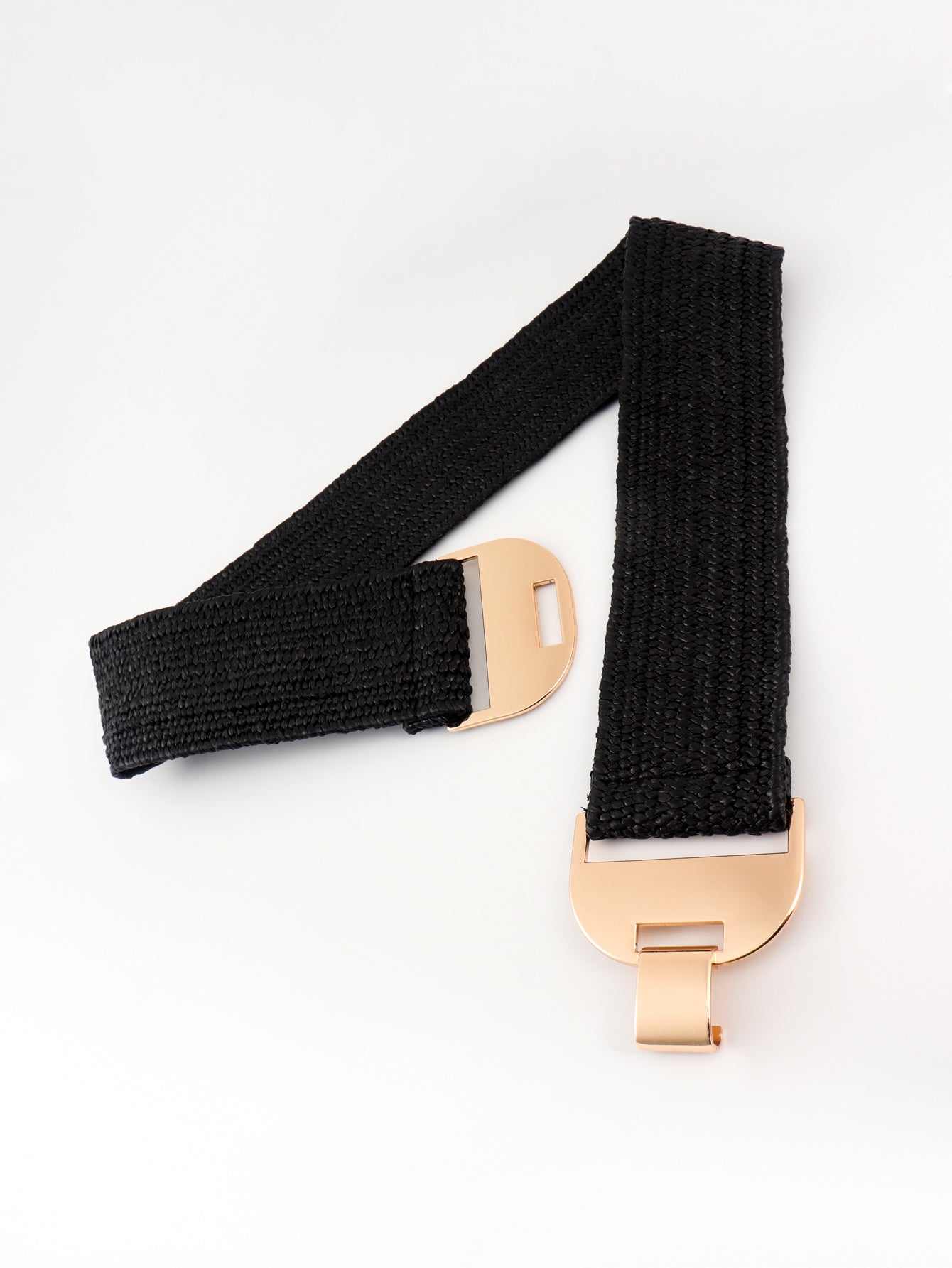 Alloy Buckle Elastic Belt - EMMY