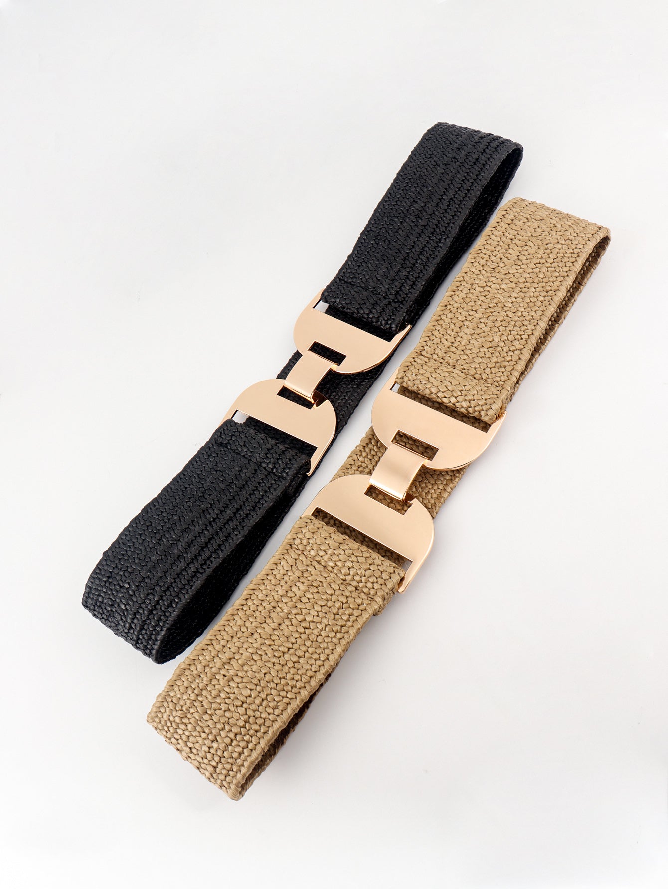 Alloy Buckle Elastic Belt - EMMY