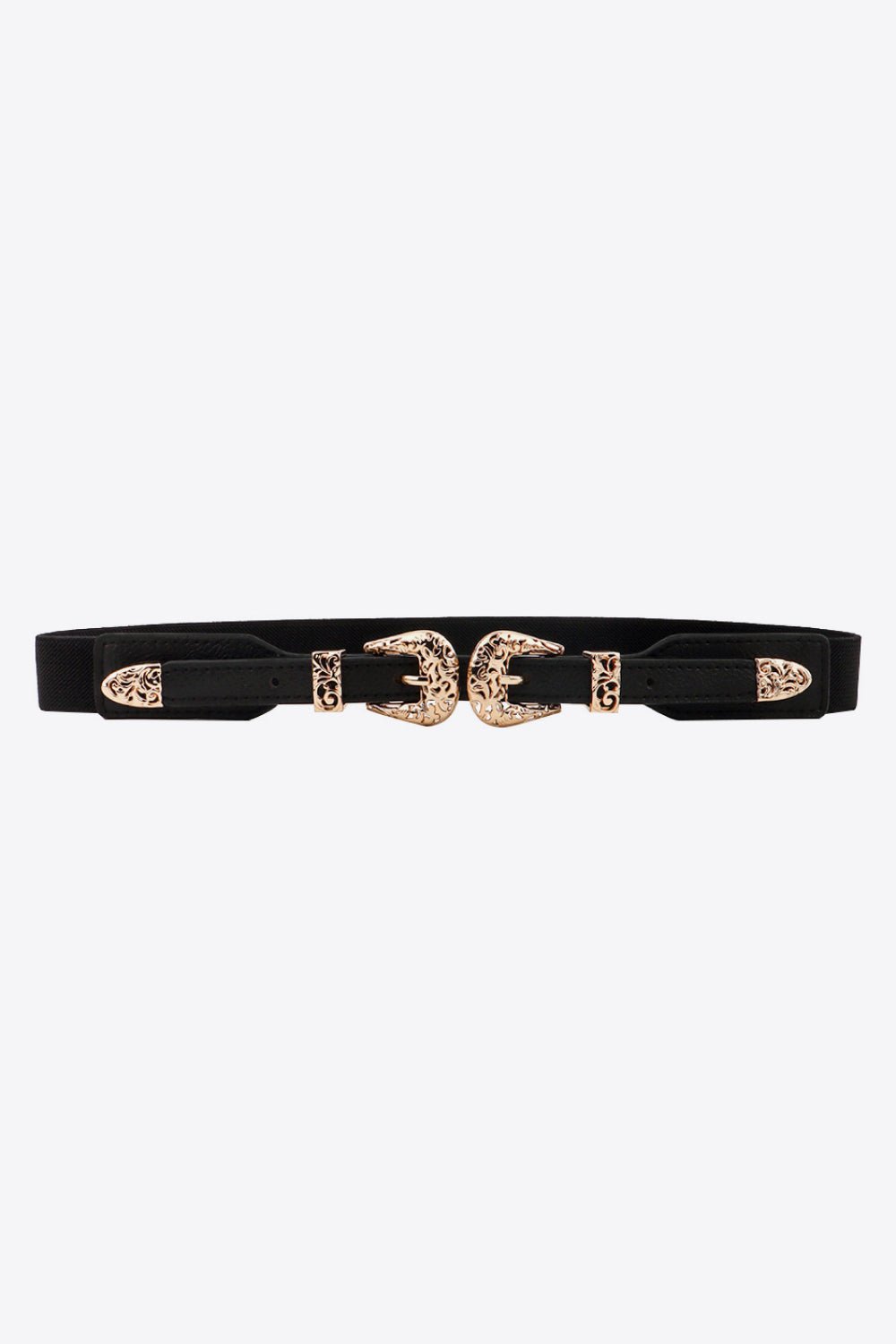 Double Buckle Elastic Belt - EMMY