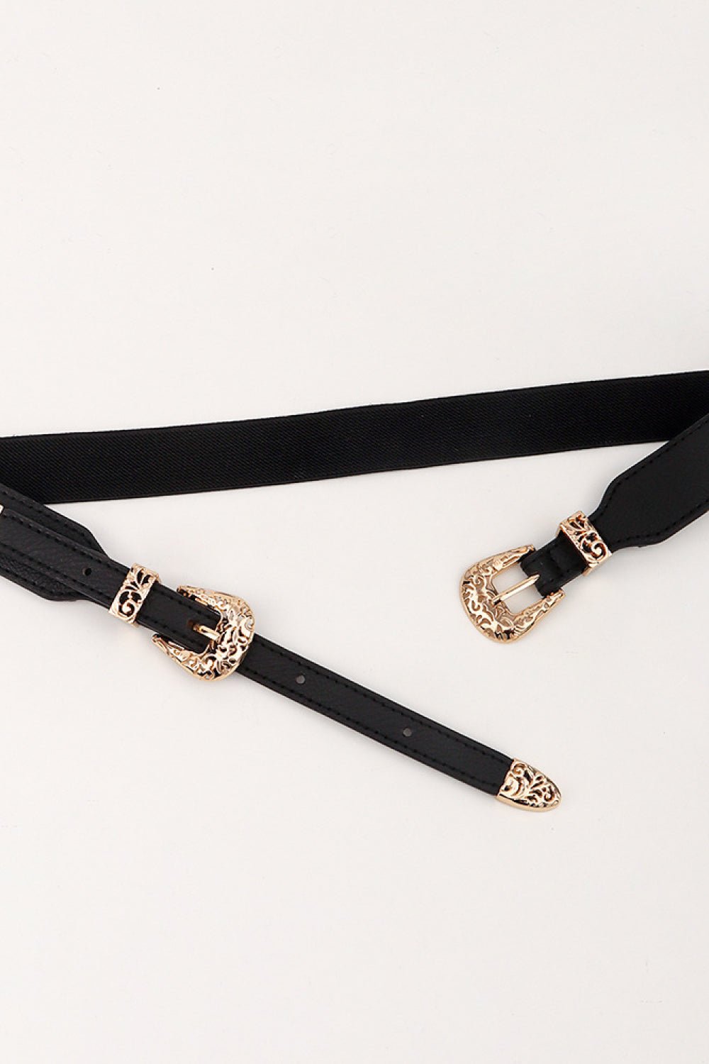 Double Buckle Elastic Belt - EMMY