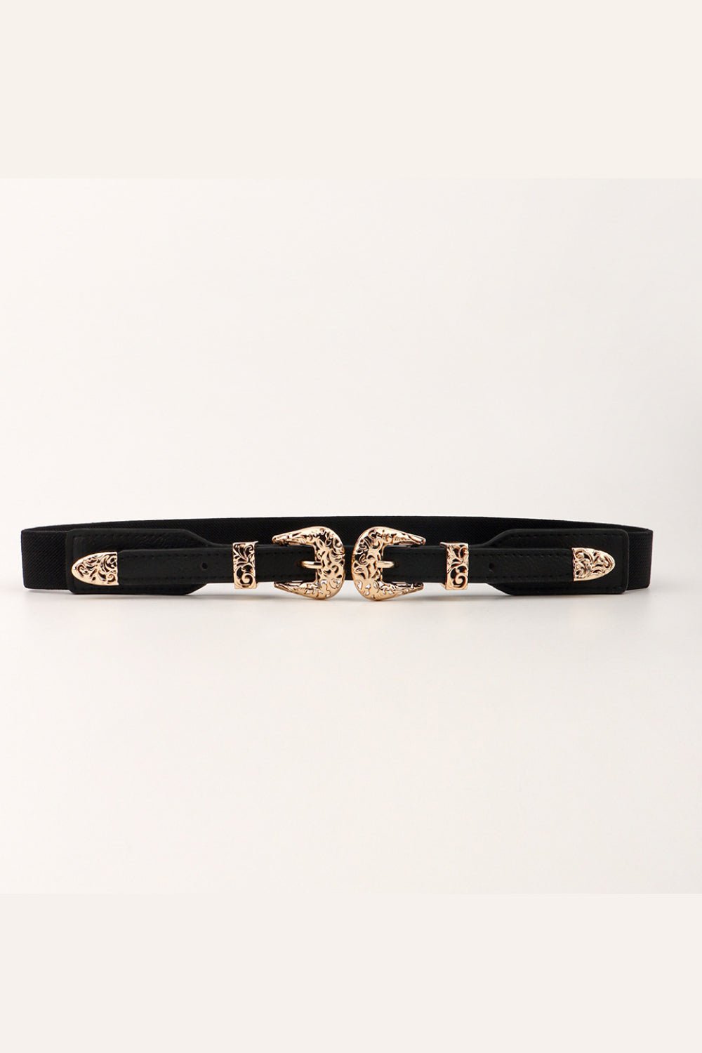 Double Buckle Elastic Belt - EMMY