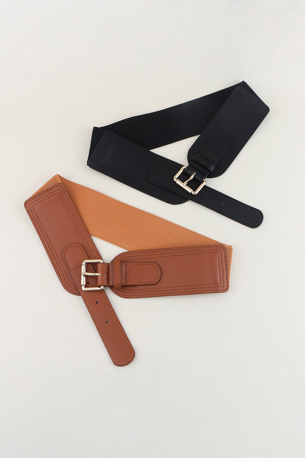 Elastic Wide PU Belt - EMMY