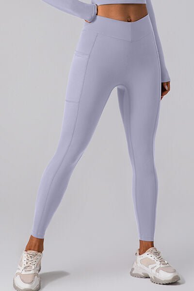 High Waist Active Leggings with Pockets - EMMY