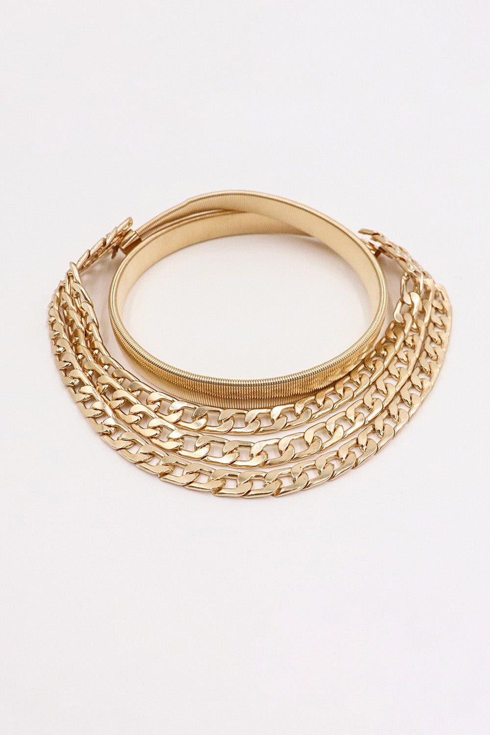 Metal Triple-Layered Chain Belt - EMMY