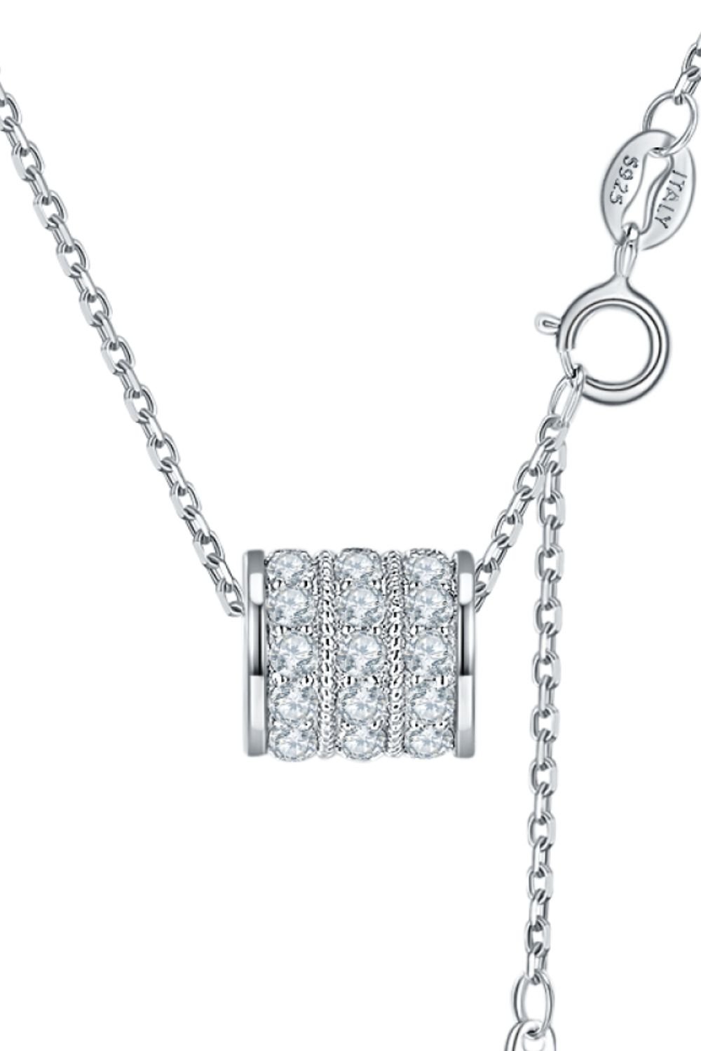 Moissanite 925 Sterling Silver Necklace - EMMY