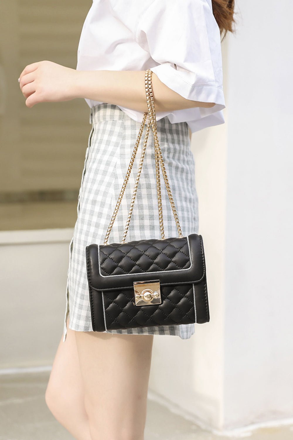 PU Leather Crossbody Bag - EMMY