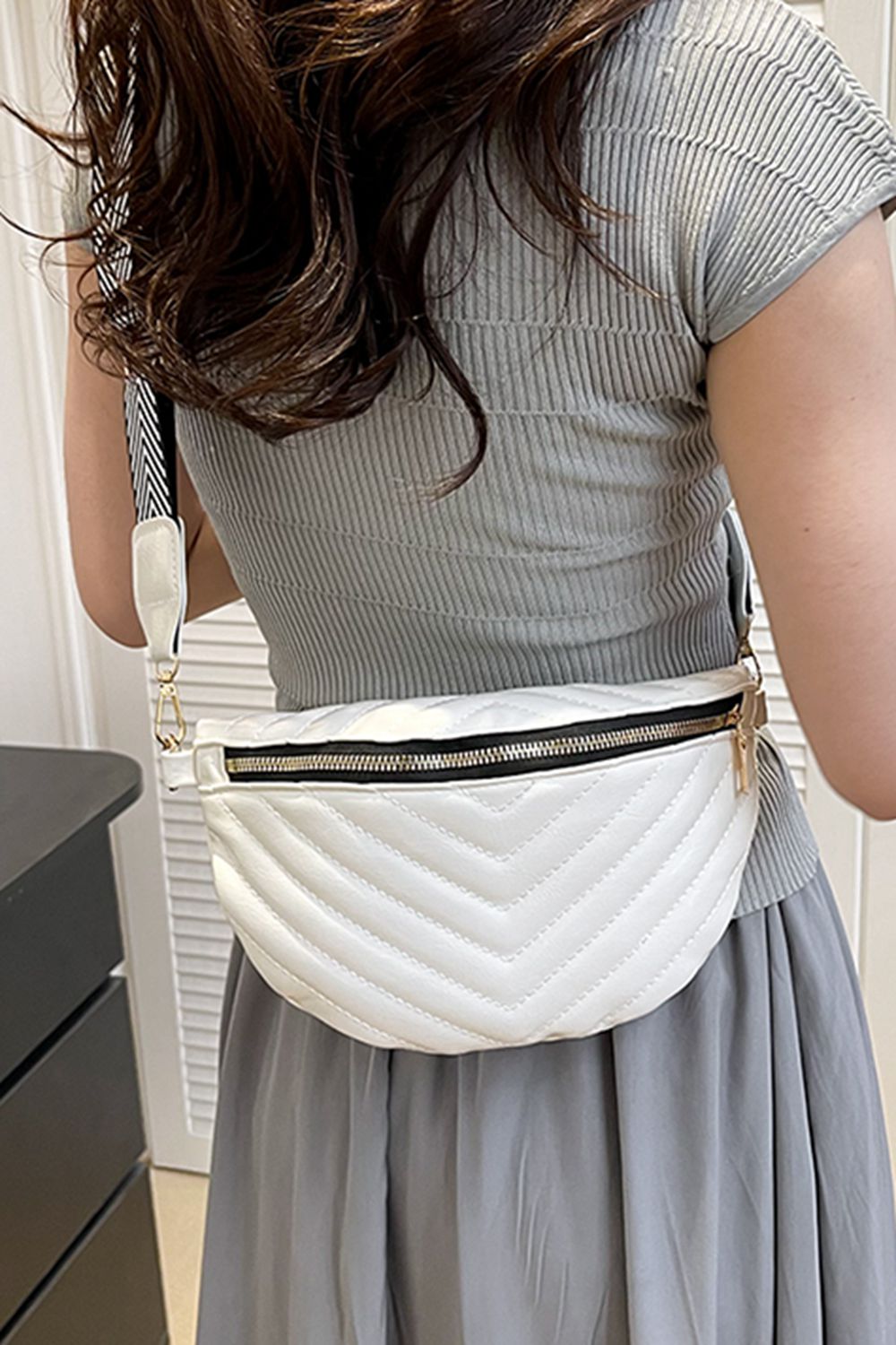 PU Leather Sling Bag - EMMY