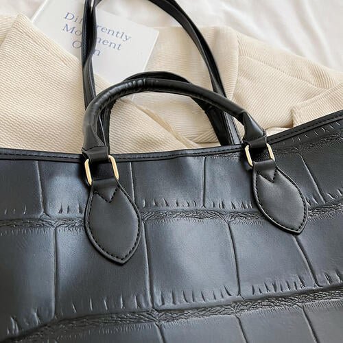 PU Leather Tote Bag - EMMY