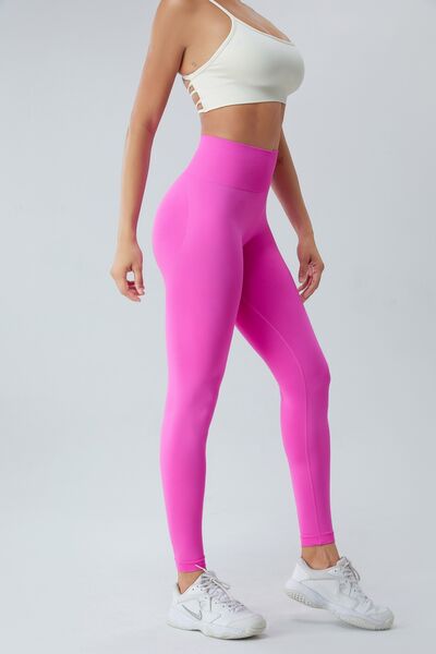 Ruched High Waist Active Leggings - EMMY