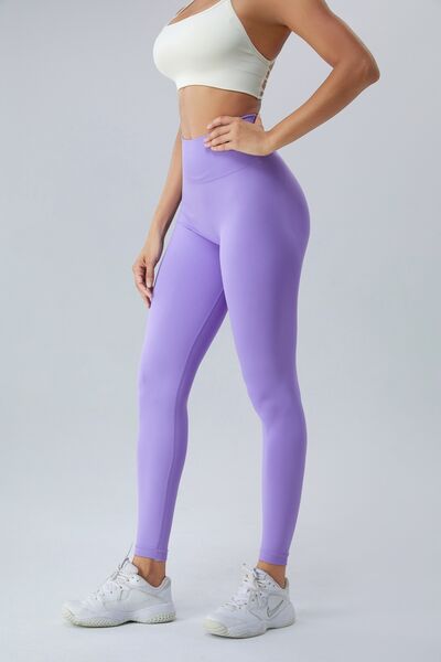 Ruched High Waist Active Leggings - EMMY