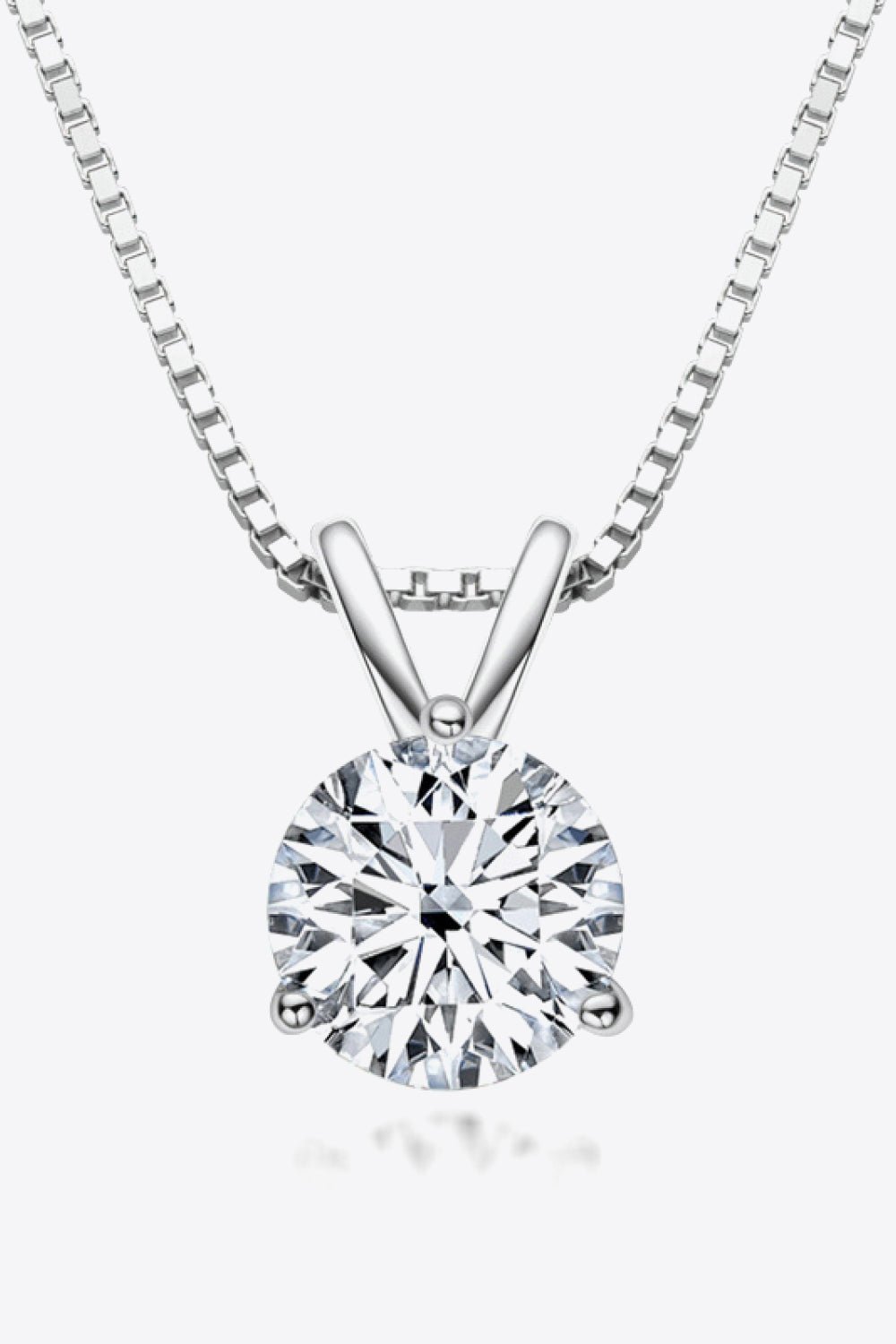 Show Off 1 Carat Moissanite Pendant Necklace - EMMY