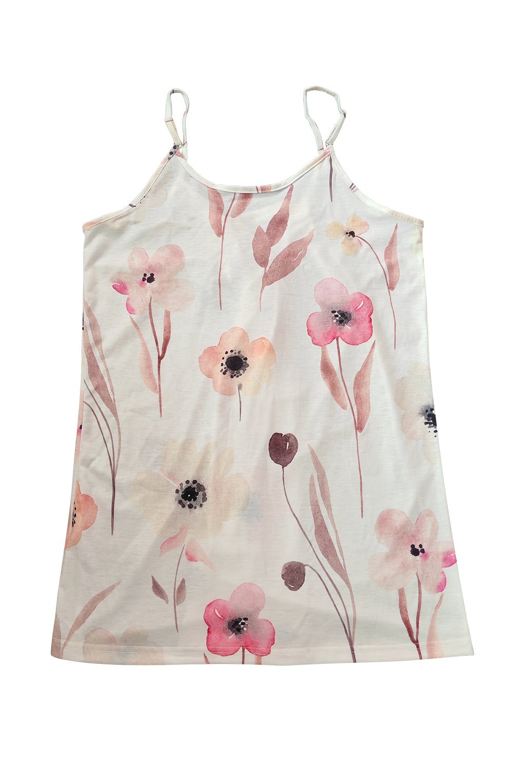 Printed Scoop Neck Cami - EMMY