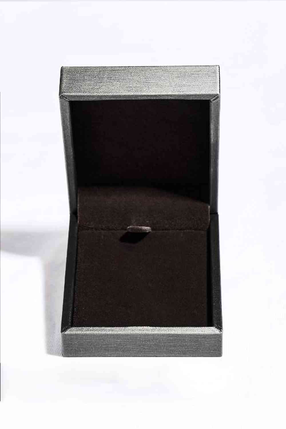 1 Carat Moissanite Teardrop Pendant Necklace - EMMY