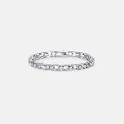 3.2 Carat Moissanite 925 Sterling Silver Bracelet - EMMY