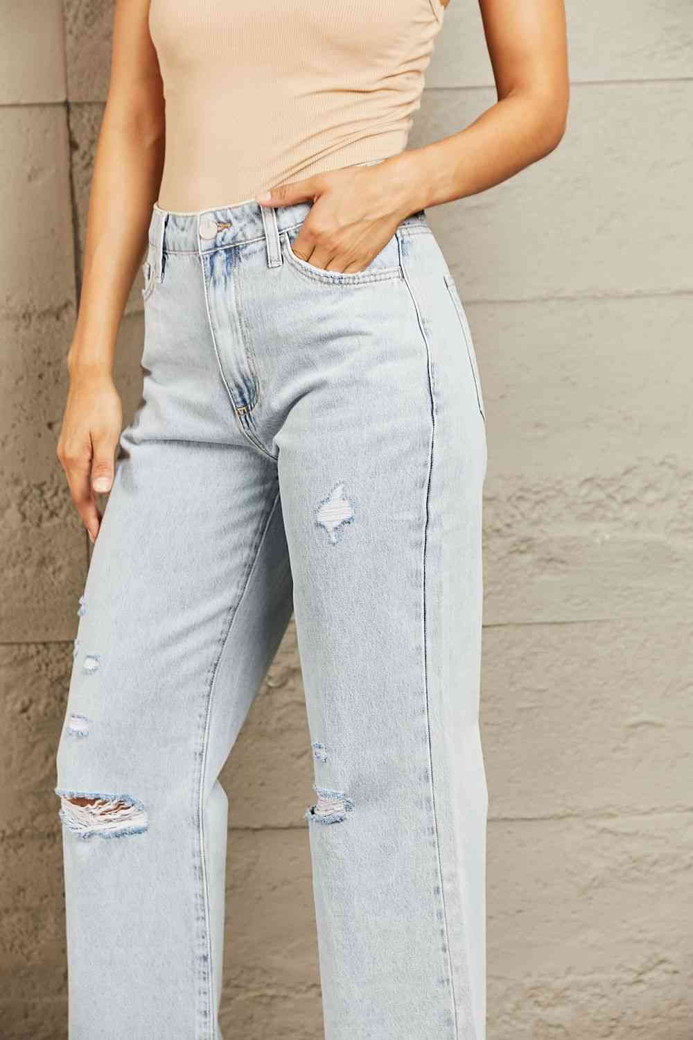 BAYEAS High Waist Flare Jeans - EMMY