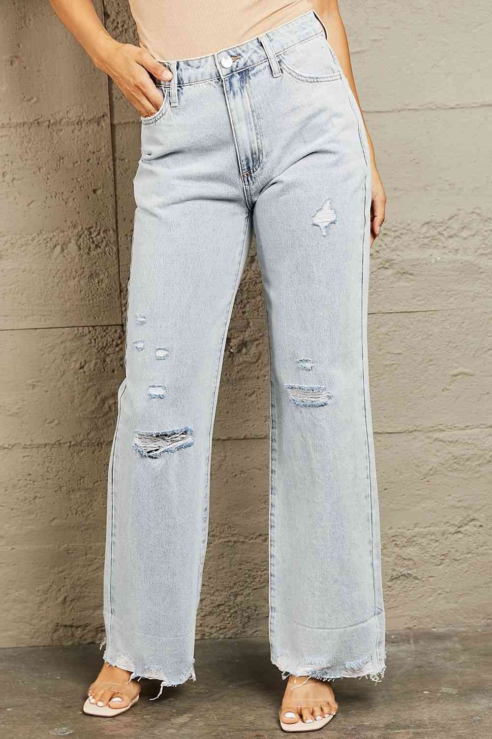 BAYEAS High Waist Flare Jeans - EMMY