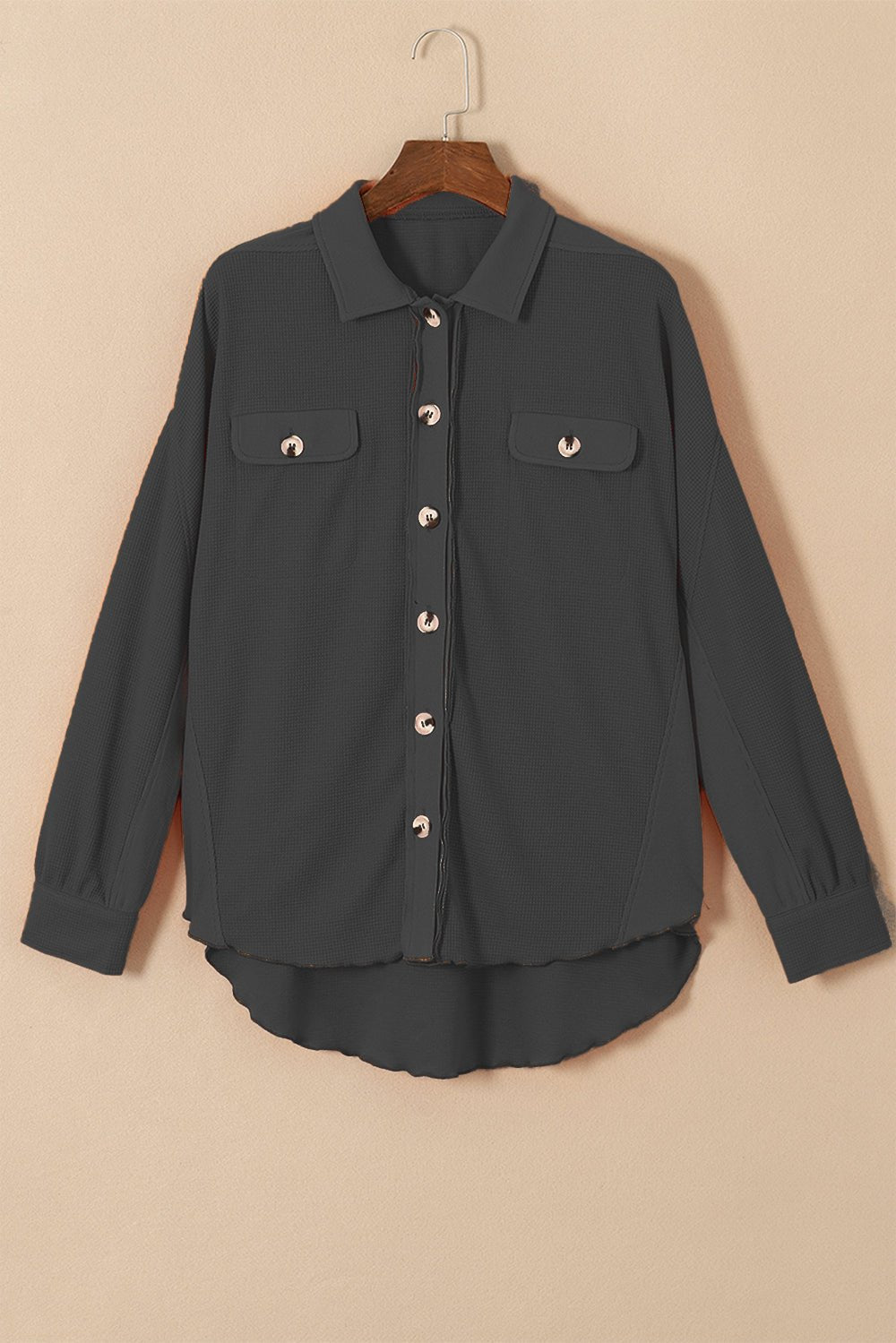 Button Up Long Sleeve Shirt - EMMY