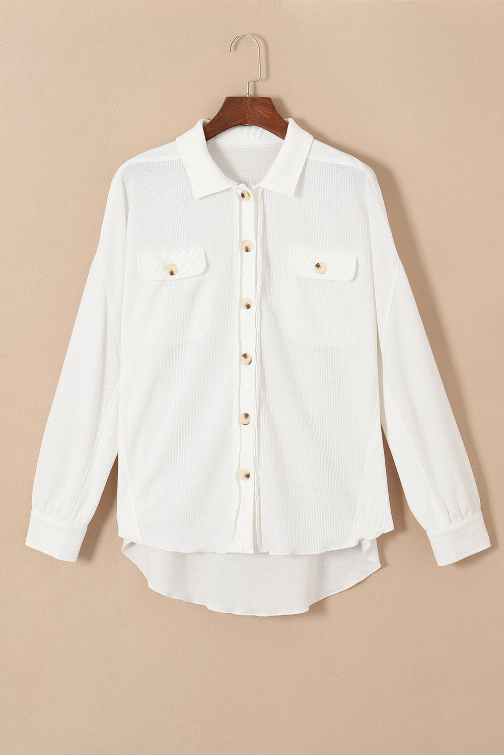 Button Up Long Sleeve Shirt - EMMY