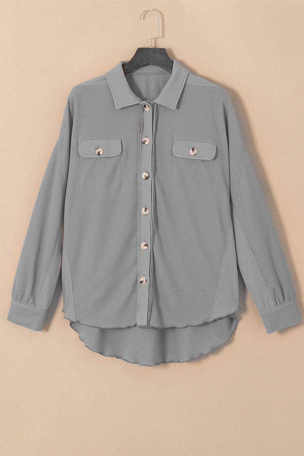 Button Up Long Sleeve Shirt - EMMY