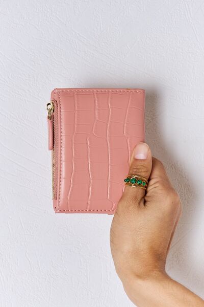 David Jones Texture PU Leather Mini Wallet - EMMY