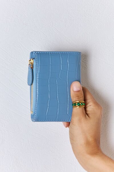 David Jones Texture PU Leather Mini Wallet - EMMY