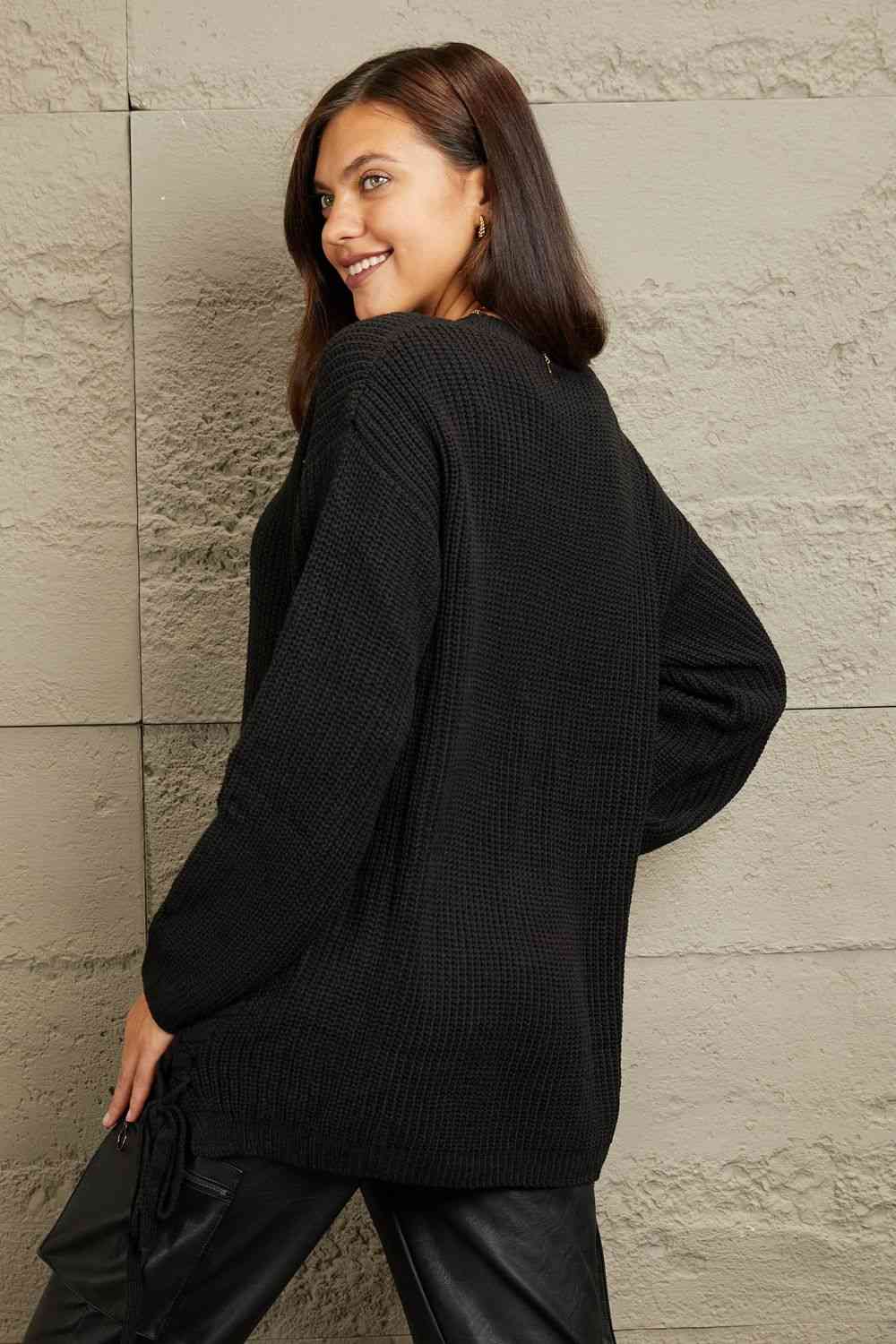 e.Luna Chunk Tunic Sweater - EMMY