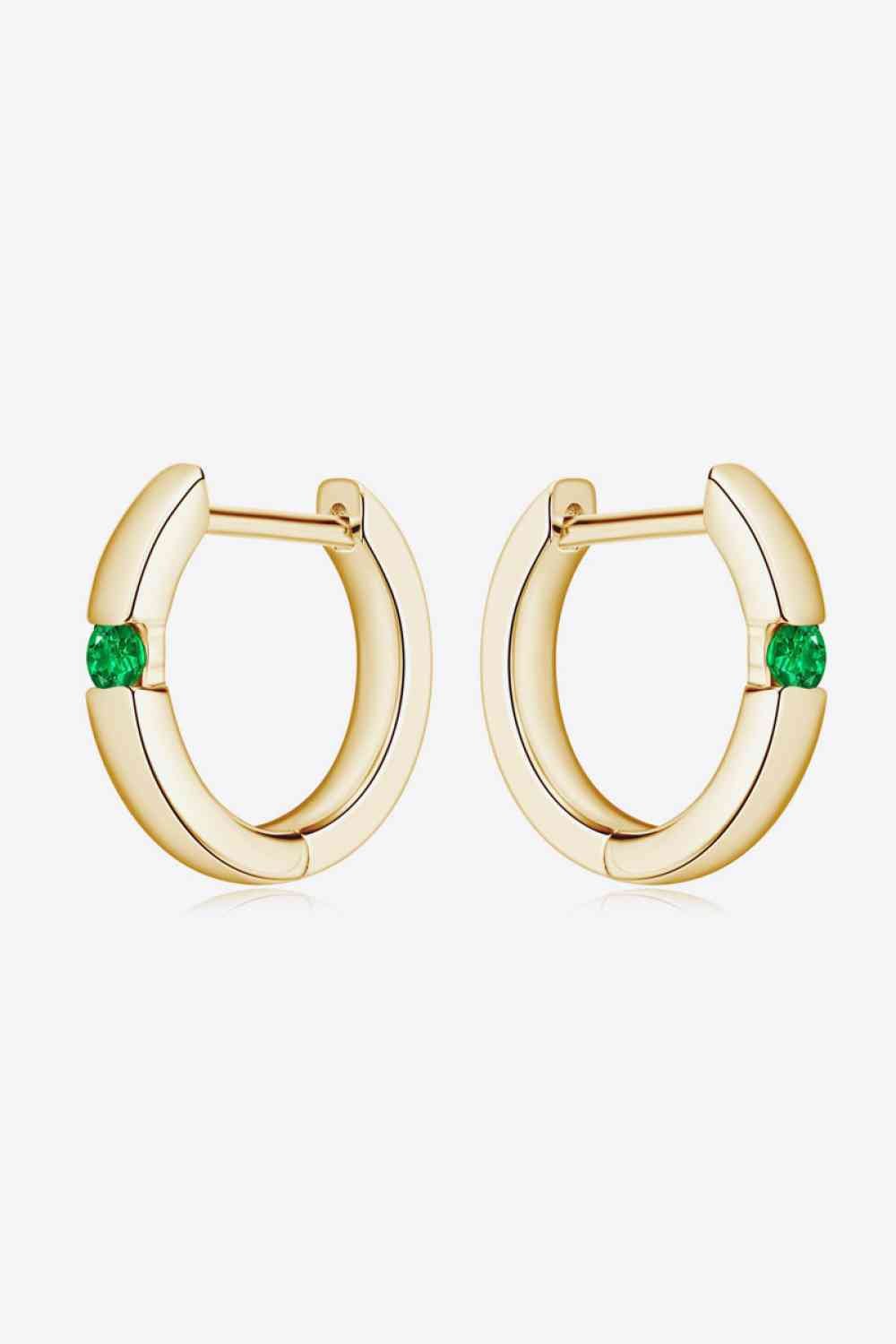 Lab-Grown Emerald Earrings - EMMY