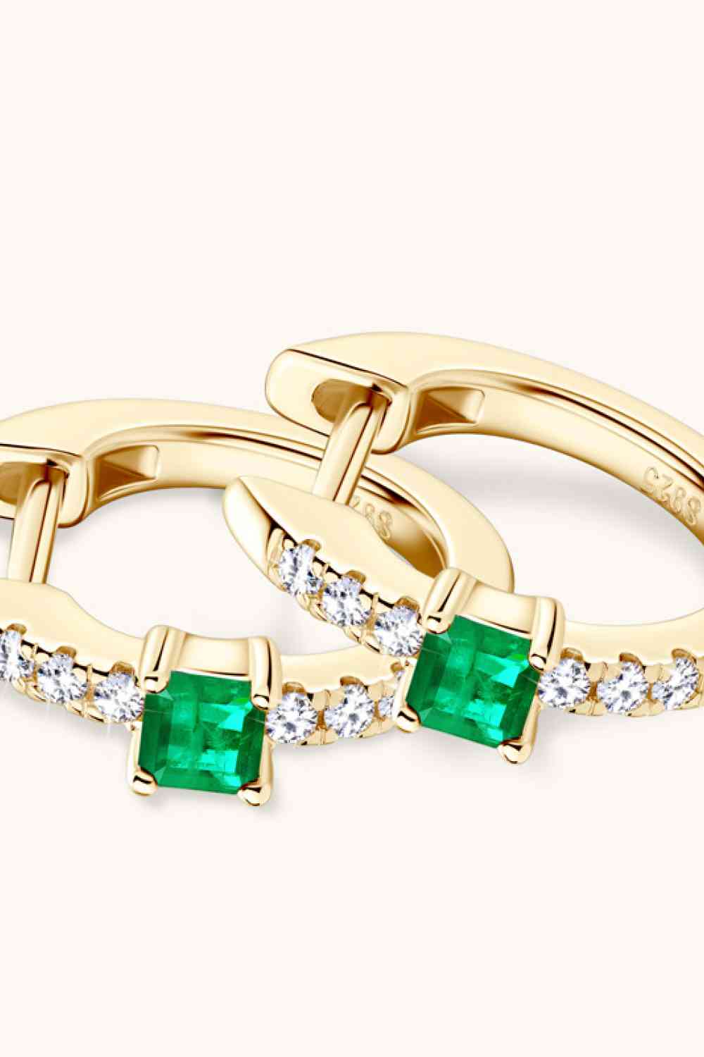 Lab-Grown Emerald Earrings - EMMY