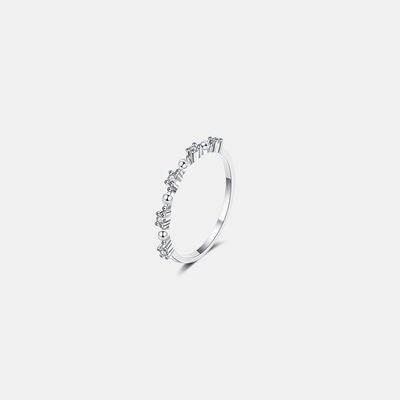 Moissanite 925 Sterling Silver Ring - EMMY