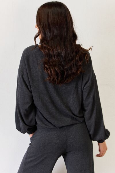 RISEN Ultra Soft Button Up Long Sleeve Lounge Cardigan - EMMY