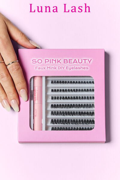 SO PINK BEAUTY Faux Mink Eyelashes Cluster Multipack - EMMY