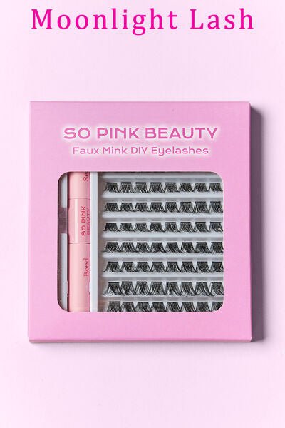 SO PINK BEAUTY Faux Mink Eyelashes Cluster Multipack - EMMY