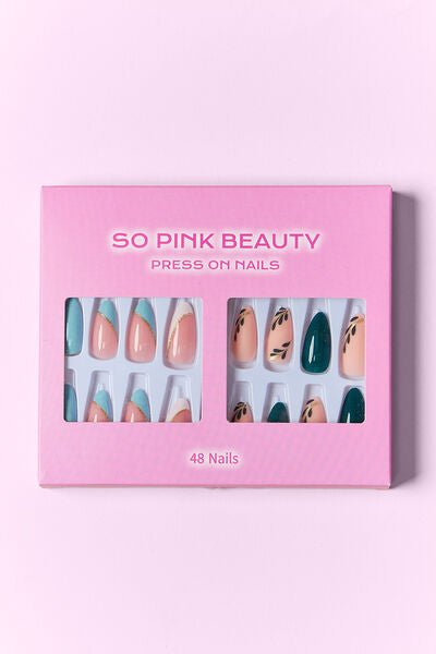 SO PINK BEAUTY Press On Nails 2 Packs - EMMY