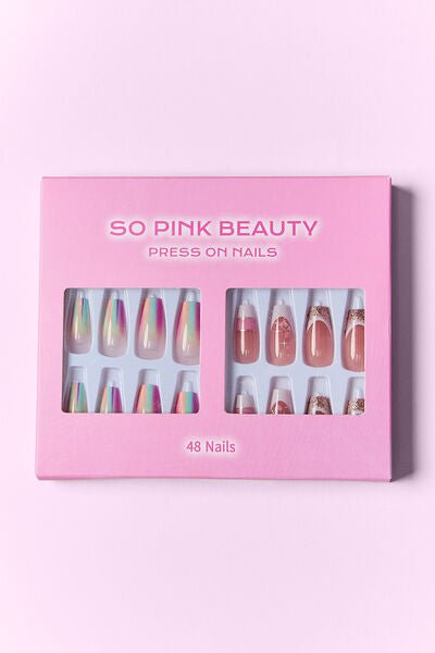 SO PINK BEAUTY Press On Nails 2 Packs - EMMY