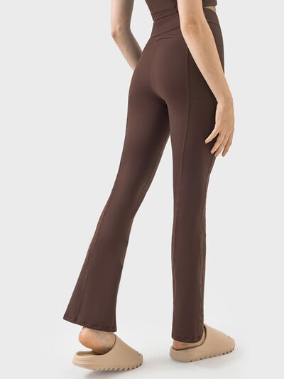 Zipper Detail High Waist Active Pants - EMMY