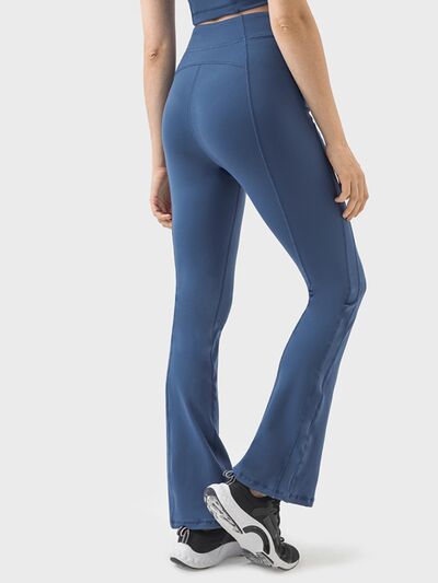 Zipper Detail High Waist Active Pants - EMMY